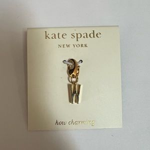 Kate Spade W Charm